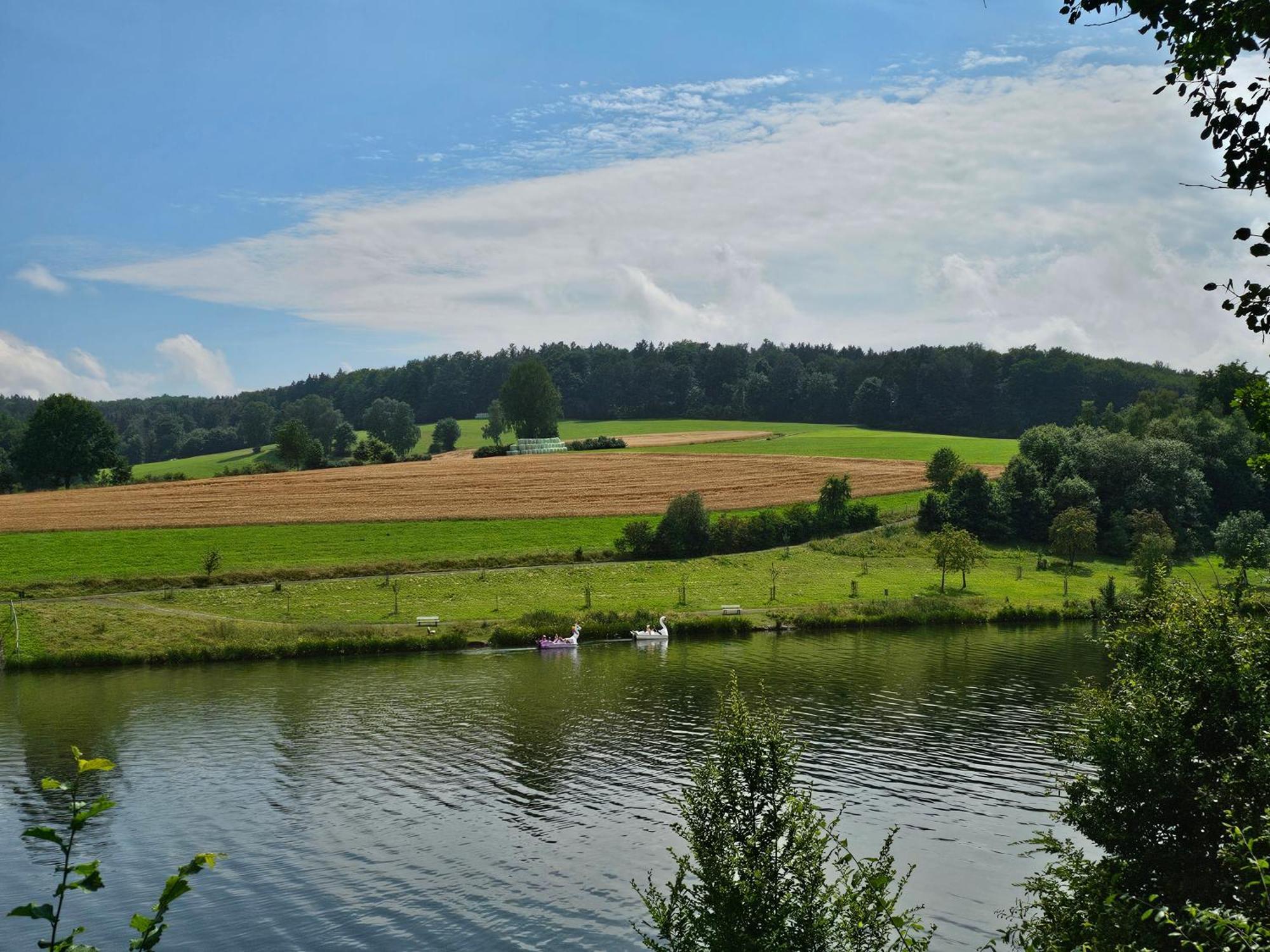 Ferienhaus "Schmetterling" Am See Im Bergland Kirchheim (Hessen) Exterior foto